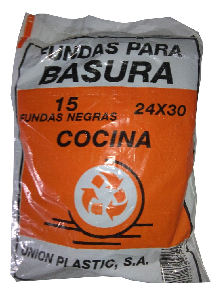 FUNDA BASURA COCINA 24X30 30/1