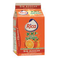 JUGO RICA S/A AÑADIDA 16 OZ