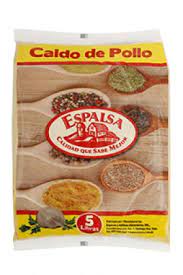 CALDO DE POLLO ESPALSA 5 LBS