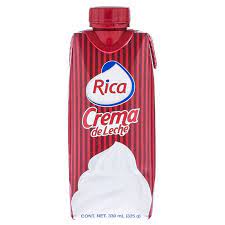 CREMA DE LECHE RICA 330 ML