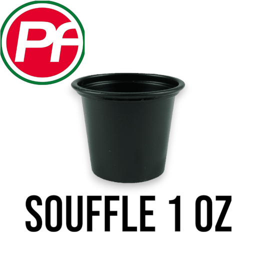 ENV SOUFFLE # 1 OZ  NEGRO PF