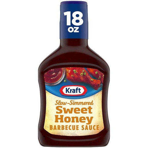 KRAFT SALSA BBQ SWEET HONEY 18 OZ