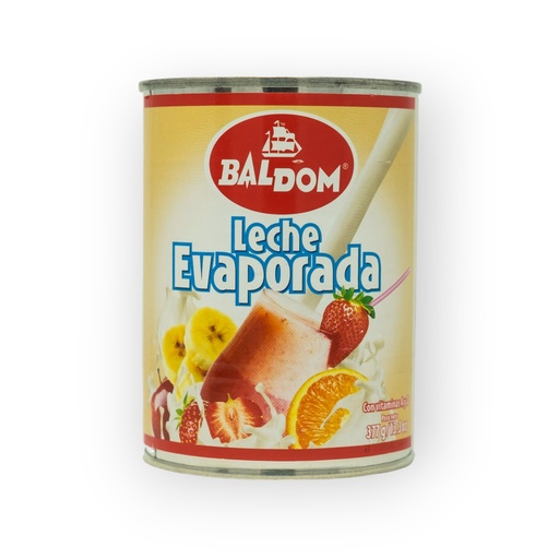 LECHE EVAPORADA BALDOM 377 G/13.3 OZ