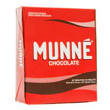 CHOCOLATE MUNNE EN BARRA 12/60/1